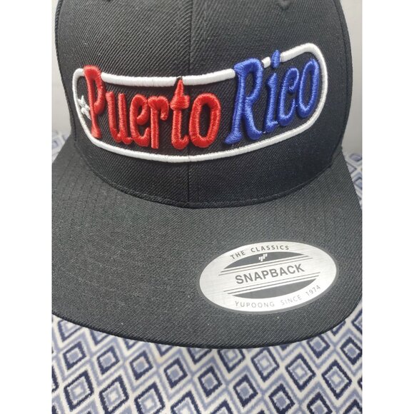 PUERTO RICO Snap Back Baseball Cap Hat Adjustable - Picture 5 of 16
